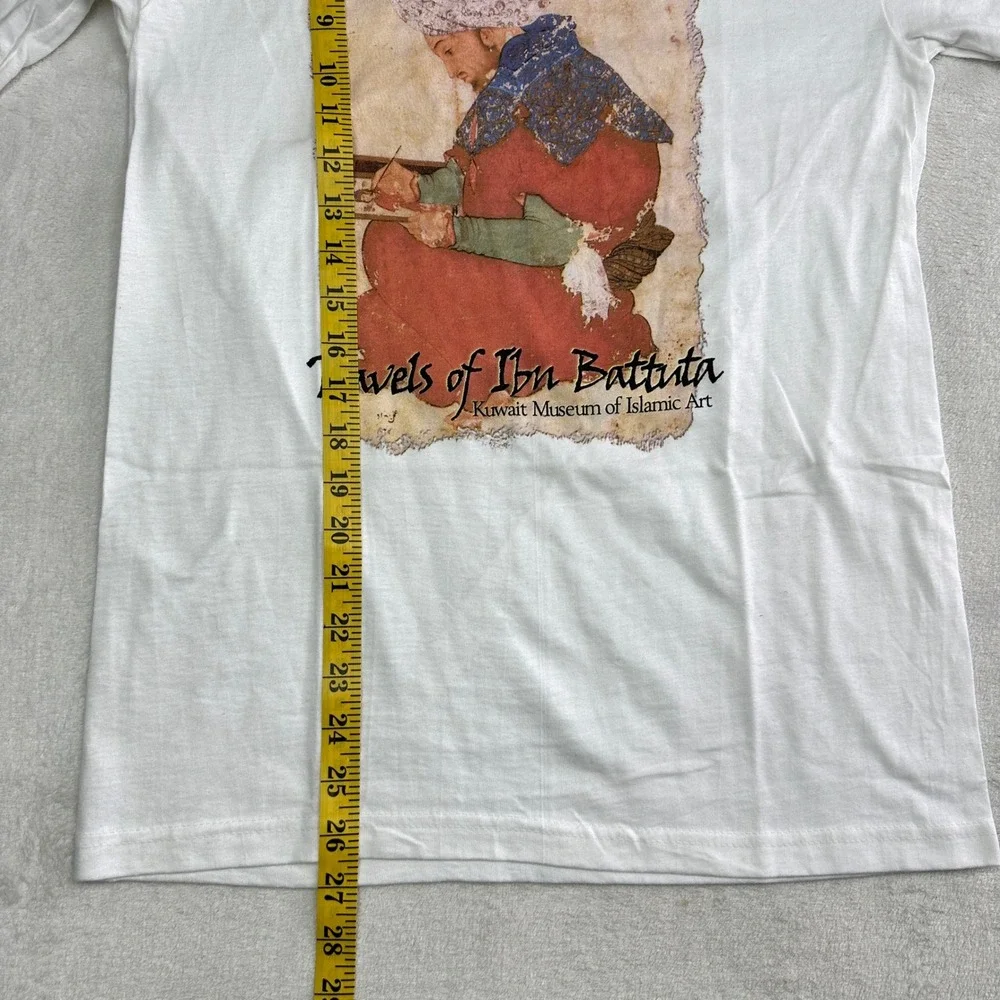 Rare Deadstock Hanes Beefy-T Travels of Ibn Battuta Kuwait Museum of Islamic Art